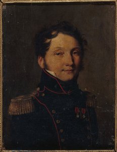 French: Portrait dit du capitaine Jules Raulin - Louis Leopold Boilly