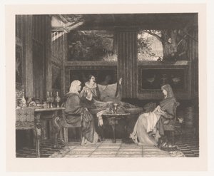 Venantius Fortunatus lit ses poèmes à Radegonde VI