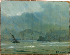 Paysage bleu pâle - Louis M. Eilshemius