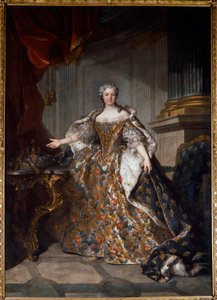 Portrait de Marie Leszczynska (1703-1768) Reine de France - Louis Tocqué
