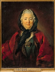 Portrait présumé de Madame de Graffigny - Louis Tocqué