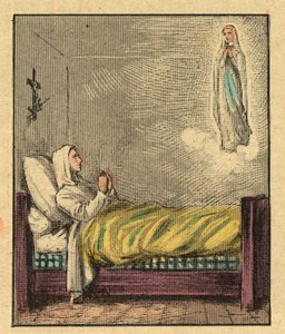 Bernadette Soubirous (1844-1879) - Gravure de 