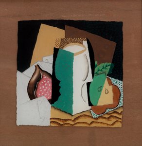 Verre et fruits - Louis Marcoussis