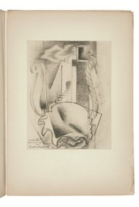 Page from Indicateur des chemins de cœur Paris, éditions Jeanne Bucher - Louis Marcoussis