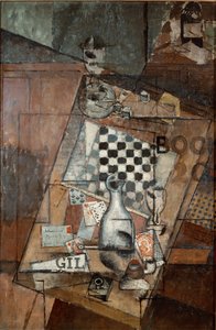 Nature morte avec un échiquier - Louis Marcoussis