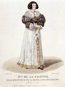 Marie-Madeleine (Marie Madeleine) Pioche de La Vergne, Comtesse de Lafayette (Madame de la Fayette) (1634-1693), fille d