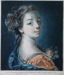 Tête de femme (Mme. Deshayes ?) - Louis Marin Bonnet