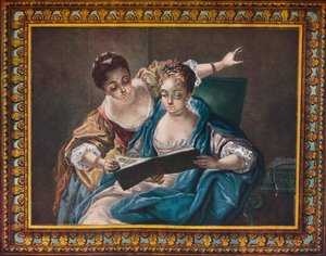 Les beaux muletiers, 1775 - Louis Marin Bonnet