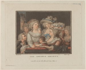 La société aimable - Louis Marin Bonnet