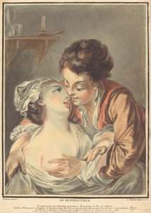 Le Rendez-vous - Louis Marin Bonnet after Pierre Antoine Baudouin
