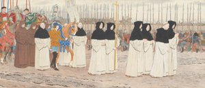 La Pucelle en armure à cheval (série Jeanne d