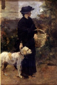 Une promenade matinale - Louis Mettling