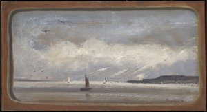 Port de New York - Louis Michel Eilshemius