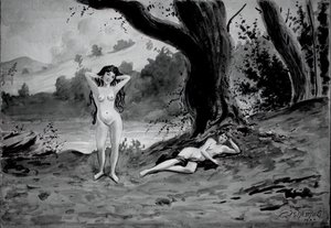 Deux nus, 1900