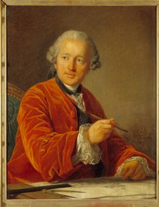 Portrait de Germain Soufflot, architecte du Panthéon - Louis Michel van Loo