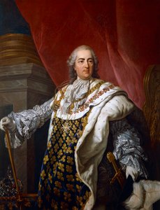 Portrait de Louis XVI de France (Versailles) - Louis Michel van (after) Loo