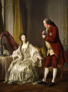 Double portrait du marquis et de la marquise de Marigny, 1769