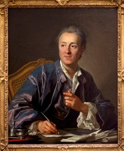 Portrait de Denis Diderot, 1767 - Louis Michel van Loo