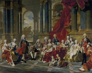 La famille de Philippe V, roi d