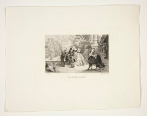 Le Baiser Rendu - Louis Monzies