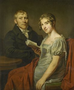 Hendrik Arend van den Brink (1783-1852) et son épouse Lucretia Johanna van de Poll (1790-1850) - Louis Moritz