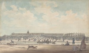 Le Château de Versailles vu des jardins
