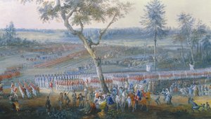Prise de Yorktown, Virginie, 19 octobre 1781 - Louis Nicolas van Blarenberghe