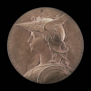 Centenaire de la Banque de France, 1800-1900 [avers], 1900 - Louis Oscar Roty