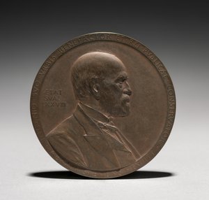 Médaille : Abram Stevens Hewitt - Louis Oscar Roty