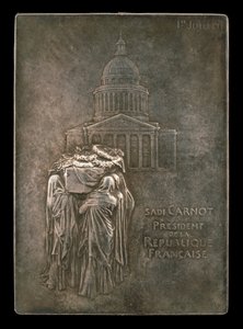 Le corps du président Sadi Carnot porté au Panthéon [avers], 1894
