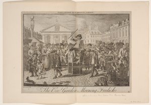 La matinée de Covent Garden - Louis Philippe Boitard