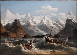 Naufrage au large de la côte de l