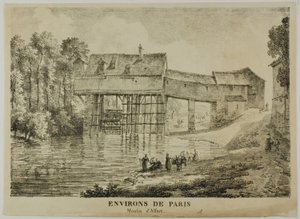 Les Environs de Paris : Moulin d