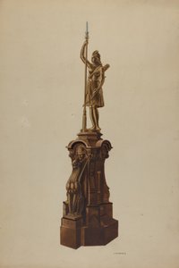 Poteau de rampe, 1938 - Louis Plogsted