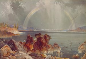 Lac Yellowstone, vers 1875