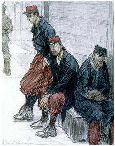 Les Prisonniers, 1916