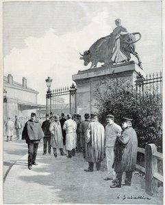 Grévistes à l