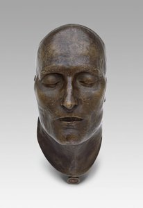 Masque mortuaire de Napoléon, modelé en 1821, moulé en 1833 - Louis Richard