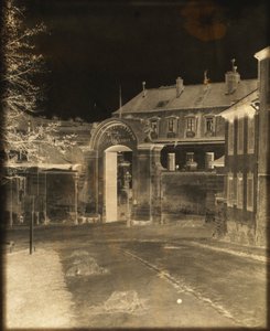 Entrée de la manufacture de Sèvres, vers 1852 - Louis Rémy Robert