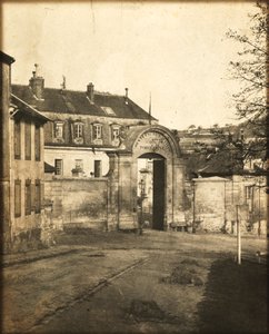 Entrée de la manufacture de Sèvres, vers 1852 - Louis Rémy Robert