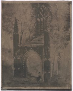 Fontaine de Notre-Dame à Saint-Brieuc, Bretagne, vers 1853