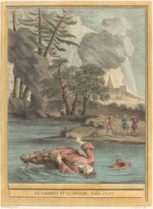 Le torrent et la rivière - Louis Simon Lempereur after Jean Baptiste Oudry