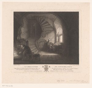 Le philosophe en contemplation - Louis Surugue