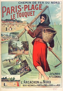 Le Touquet-Paris-Plage, vers 1900-1910 - Louis Tauzin
