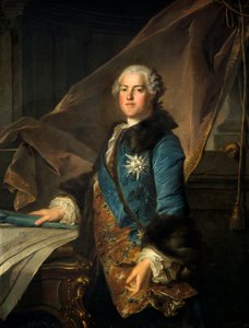 Portrait du marquis de Marigny, 1755