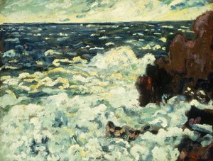 Les vagues - Louis Valtat