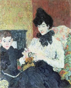 Madame Doubrère et son fils - Louis Valtat