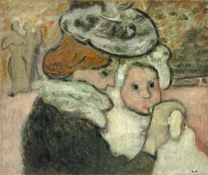 Mère et Enfant (Mme Valtat et son fils Jean) - Louis Valtat