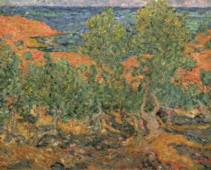 Rochers ocres - Louis Valtat