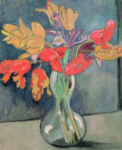 Le Bouquet de tulipes - Louis Valtat